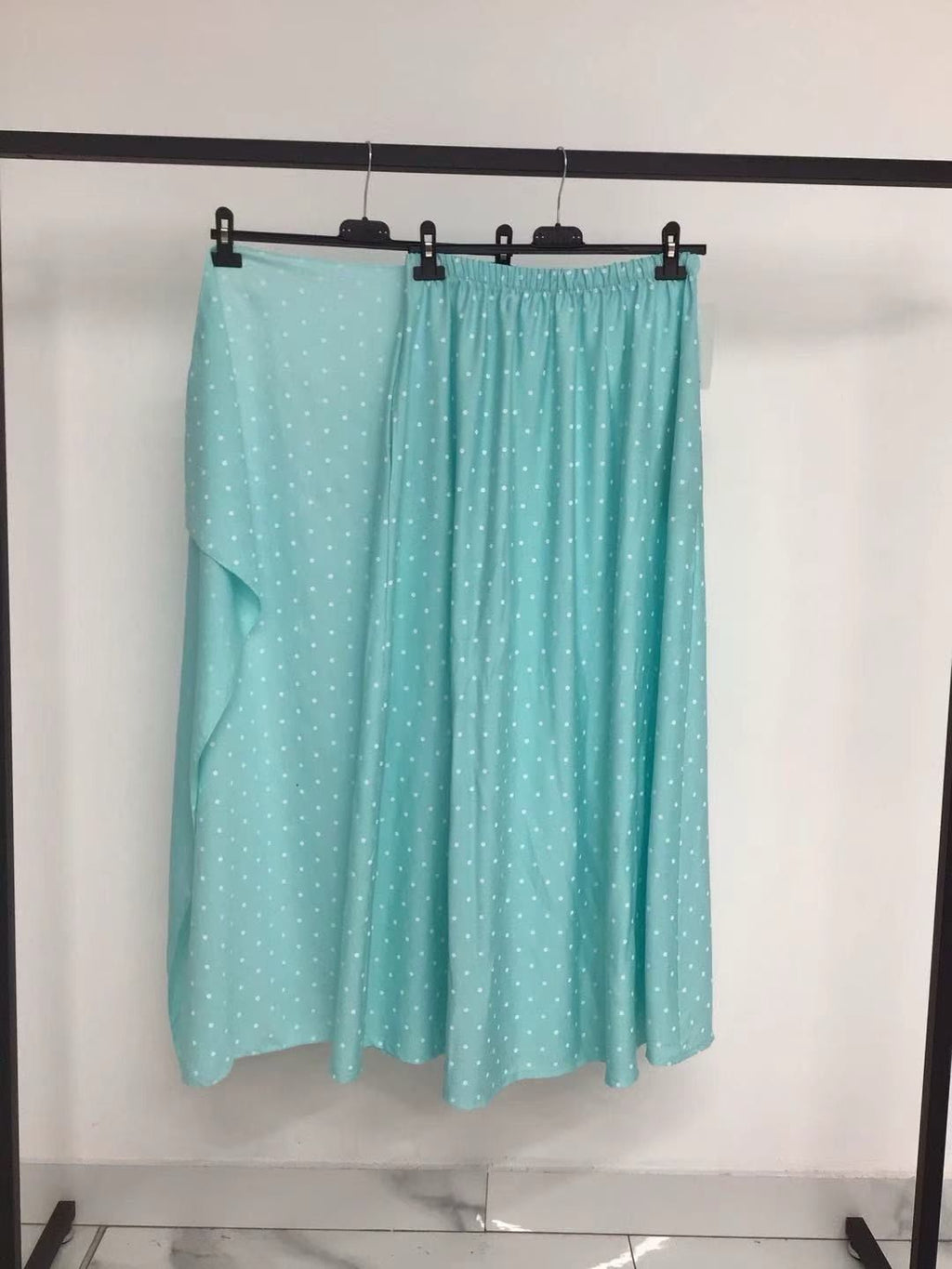 Jupe + Voile en Carré Petit Pois