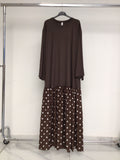 Robe T-Shirt à pois