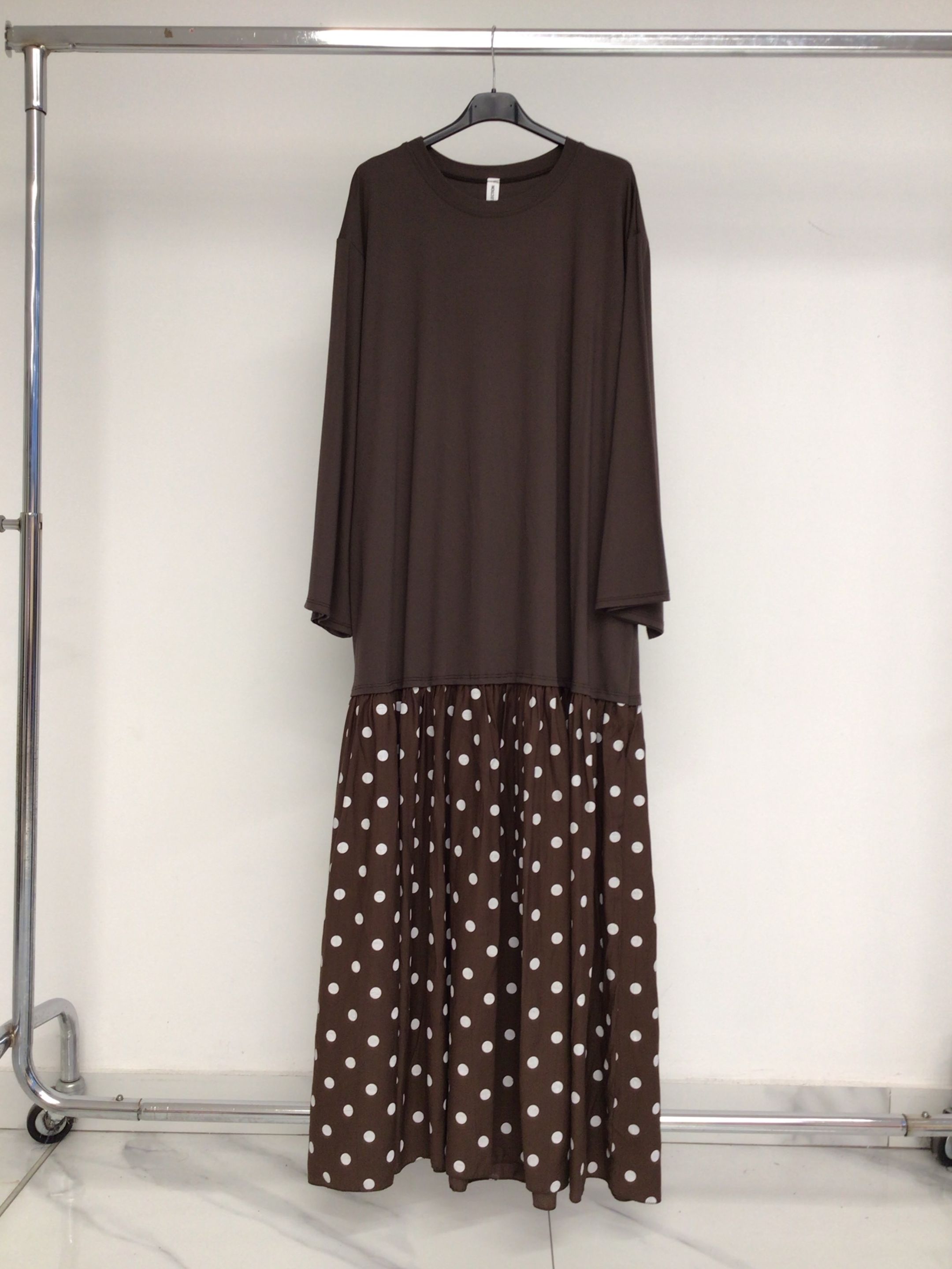 Robe T-Shirt à pois