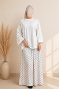 Jupe + Voile en Carré Petit Pois