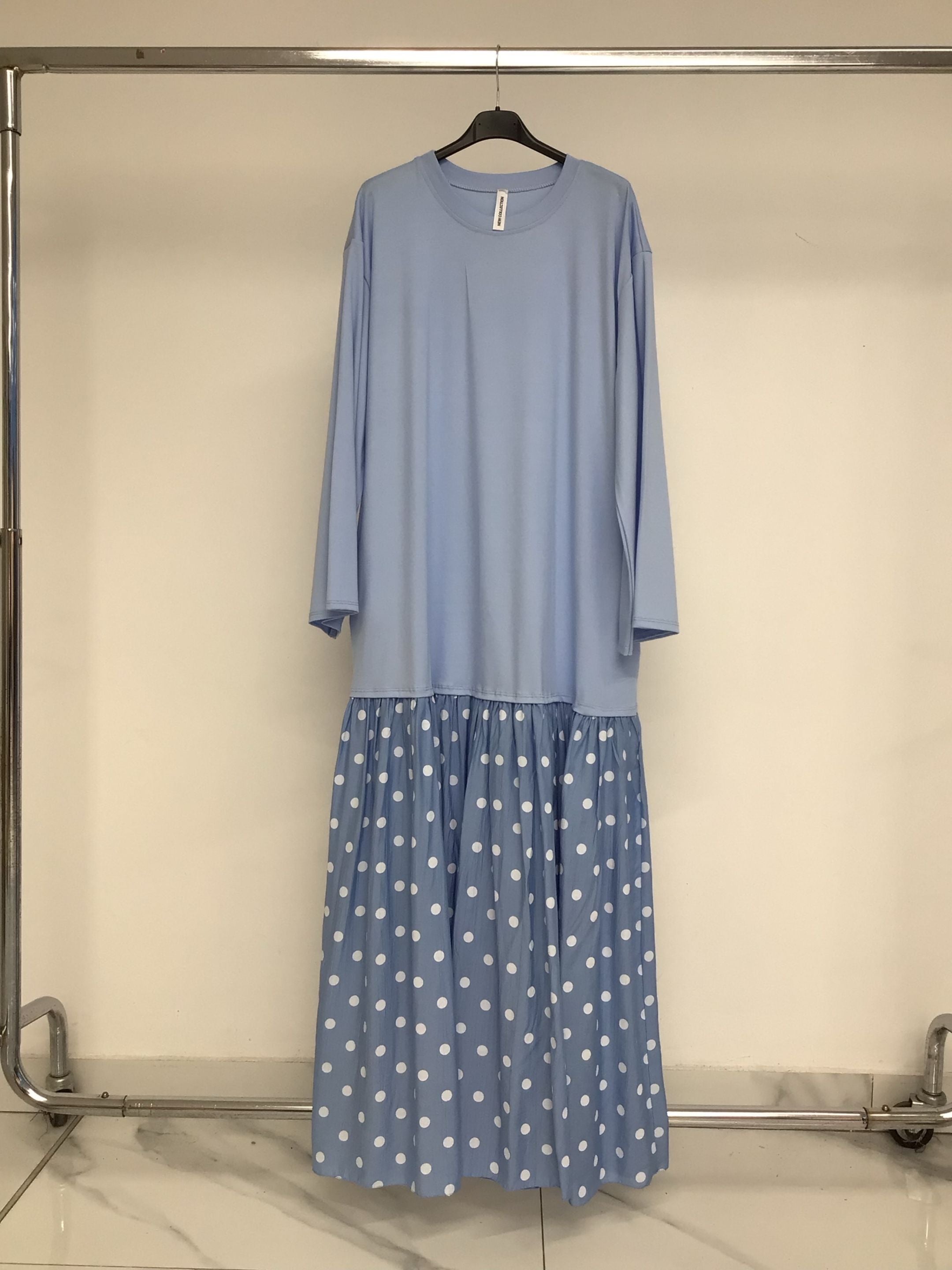 Robe T-shirt À Pois