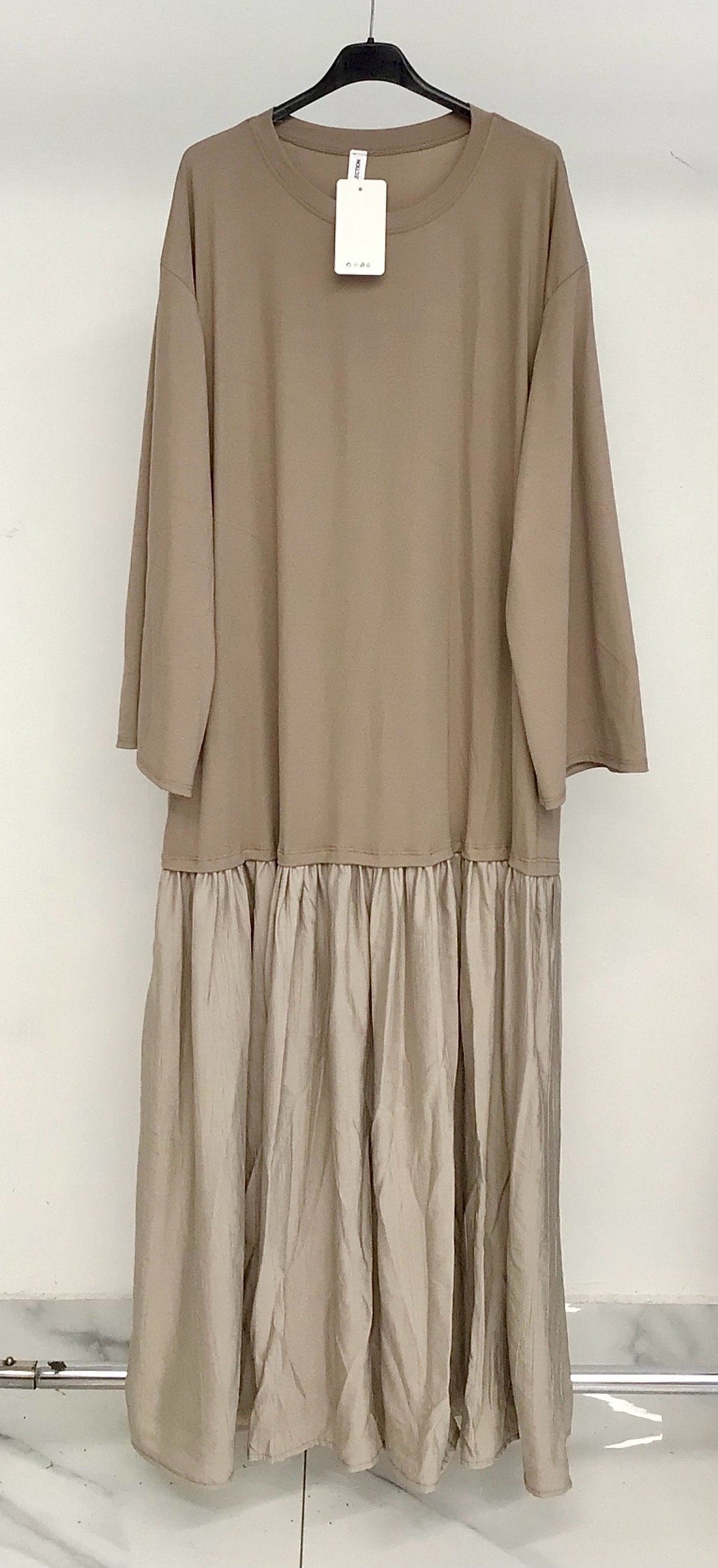 Robe T-shirt Manches longues ample
