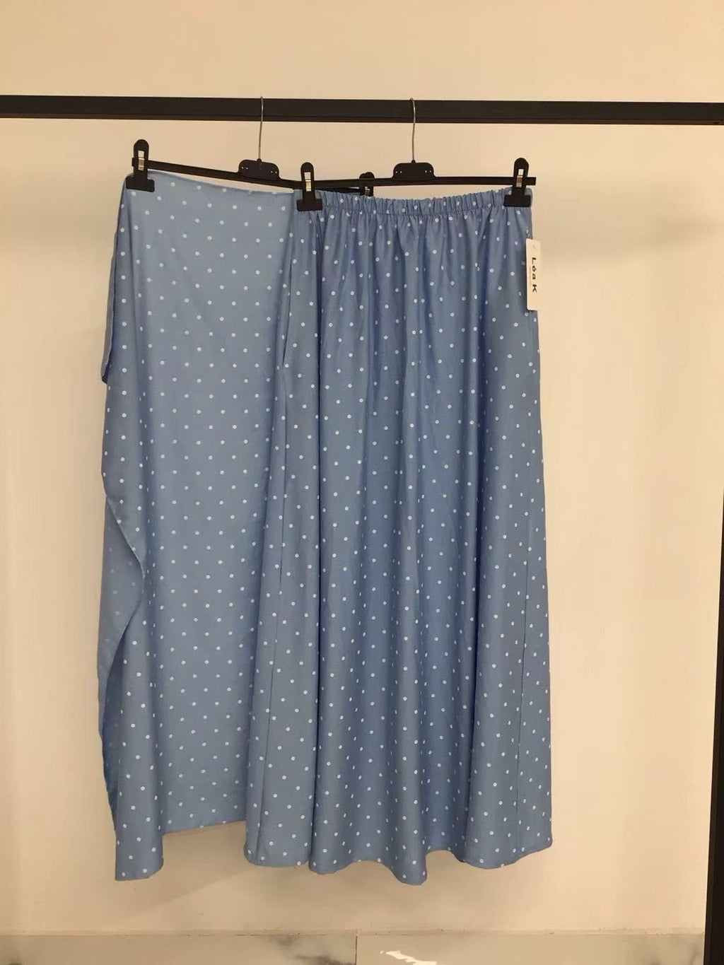 Jupe + Voile en Carré Petit Pois