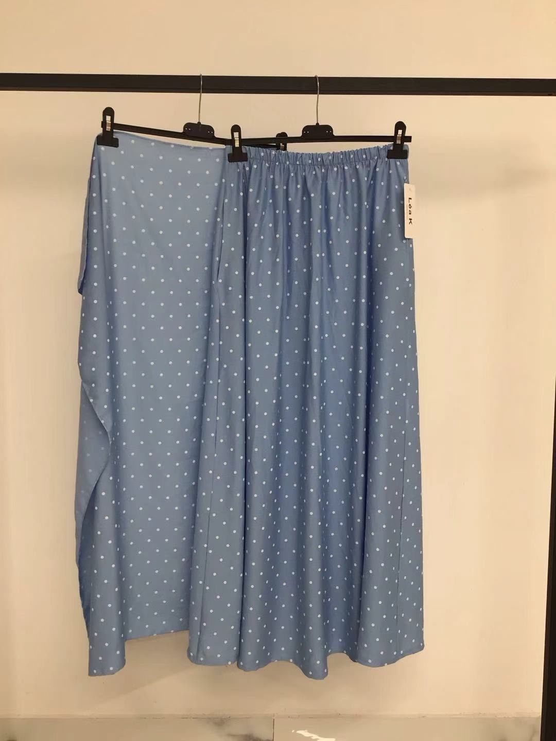 Jupe + Voile en Carré Petit Pois