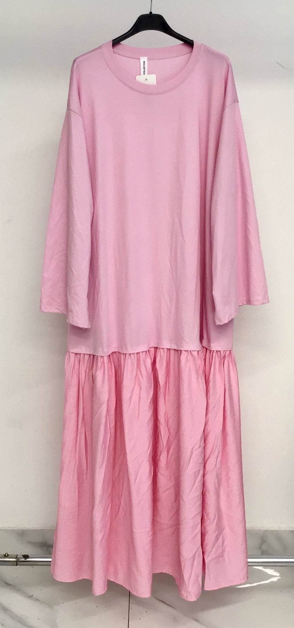 Robe T-shirt Manches longues ample