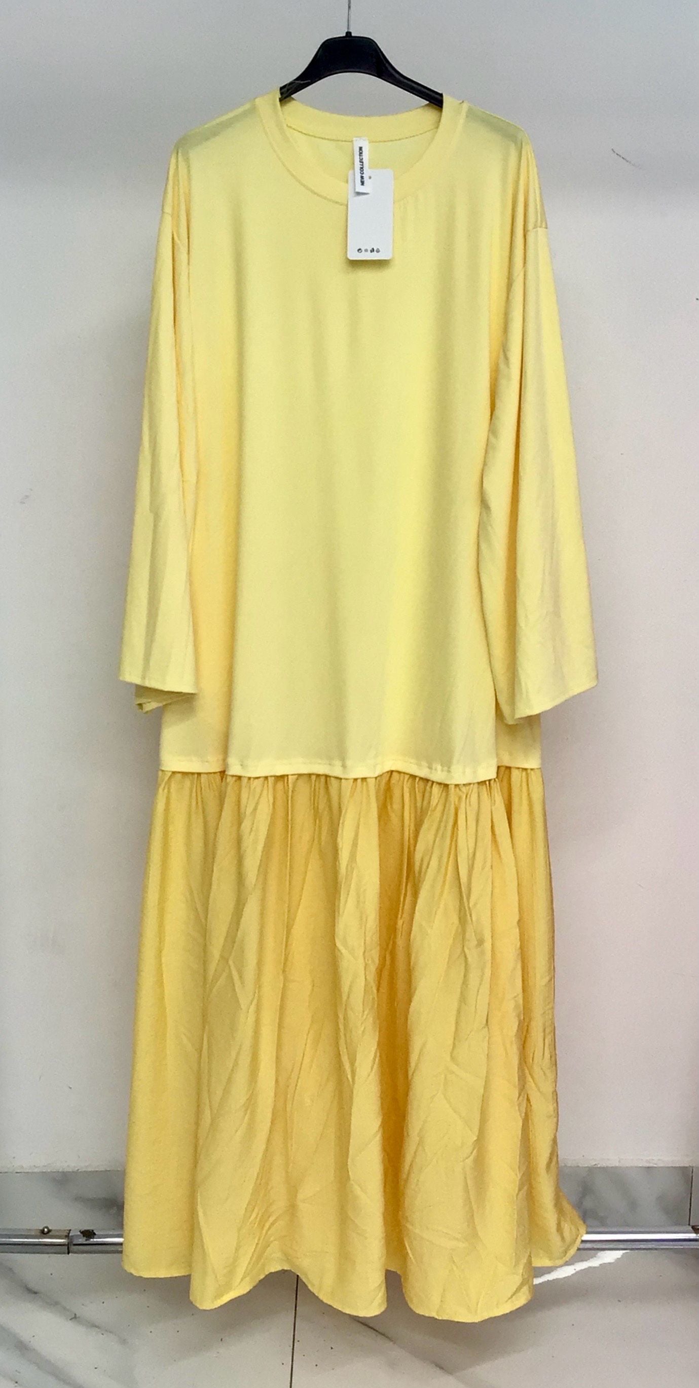 Robe T-shirt Manches longues ample