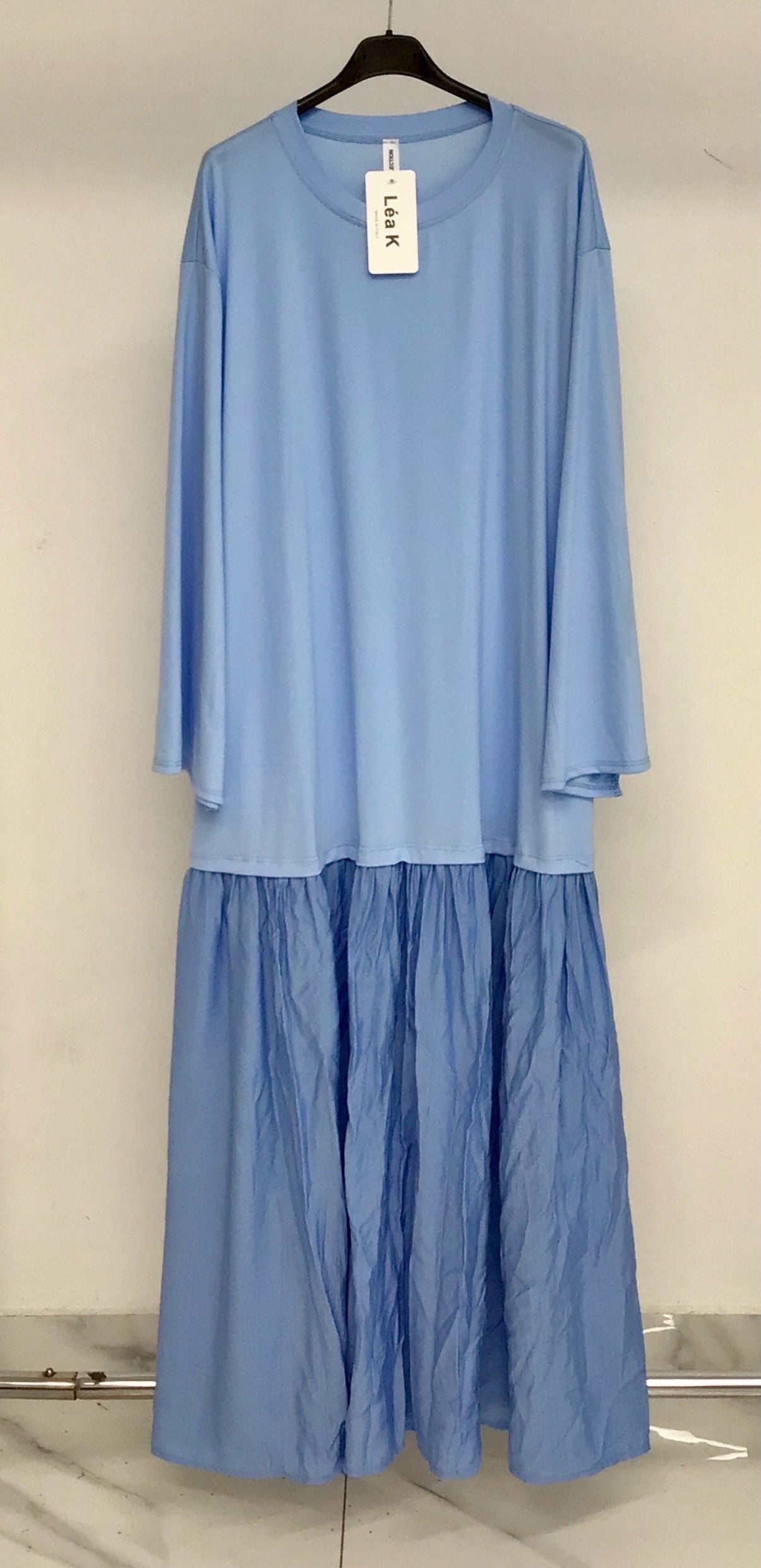 Robe T-shirt Manches longues ample